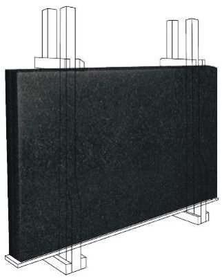 Indian Warangal Black Granite Slab