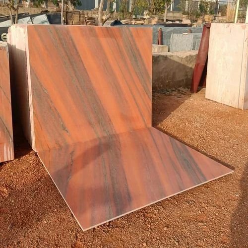 Polished Pink Marble Slab