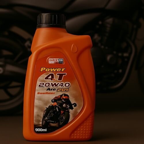 900 Ml Power 4T 20W-40 API Sm Motorcycle Engine Oil