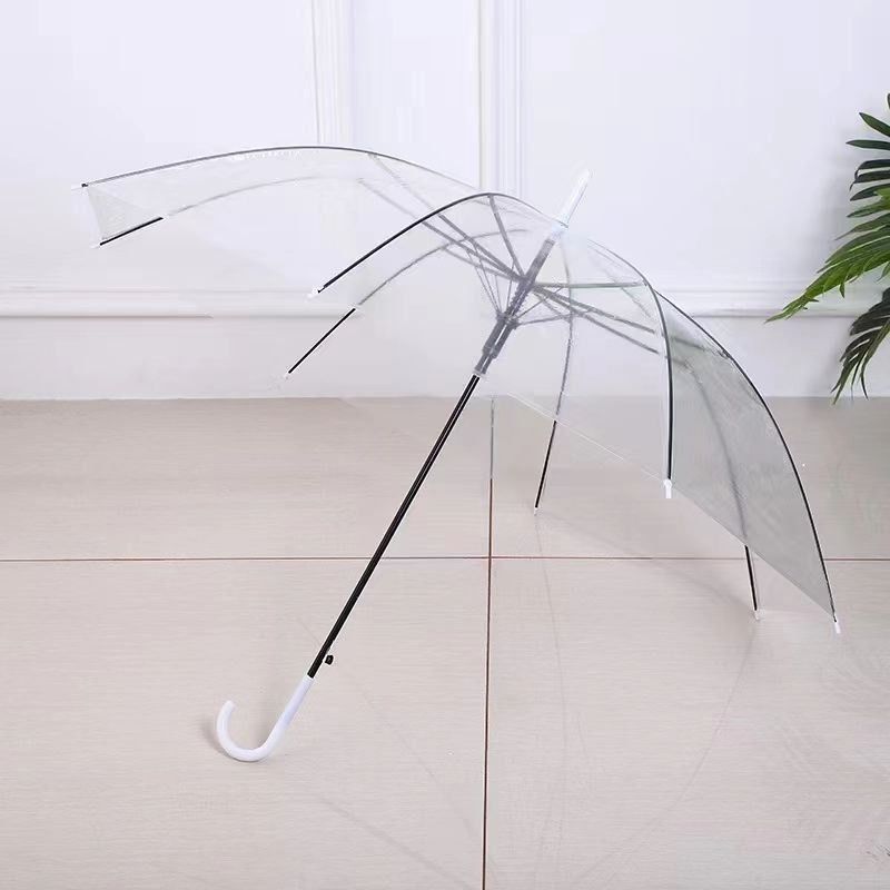 1 Fold Transparent Rain Umbrella