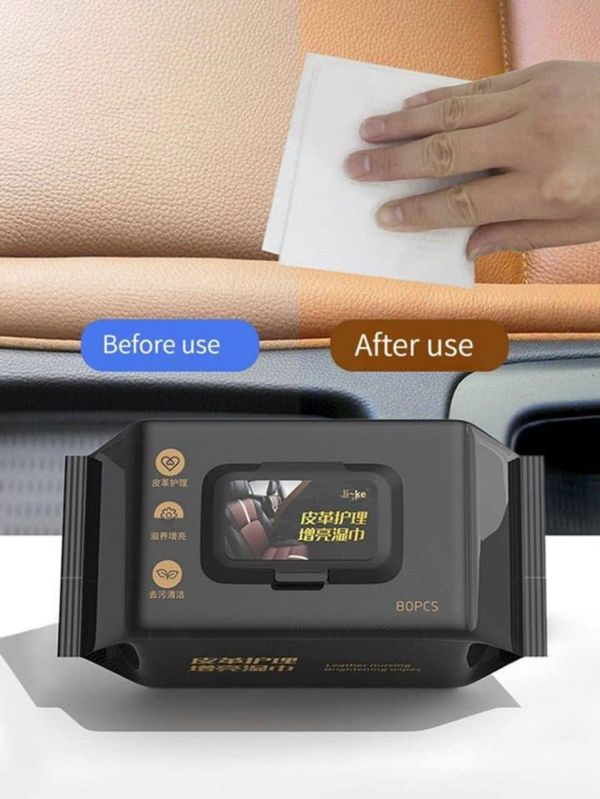 Microfiber Leather Cleaning Wipe