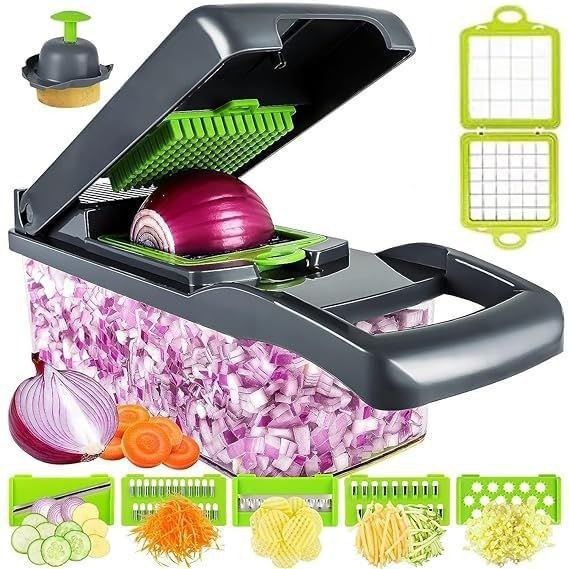 Multifunctional 14 in 1 Vegetable Chopper