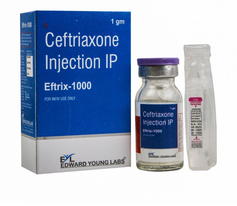 Eftrix 1000 Ceftriaxone Injection