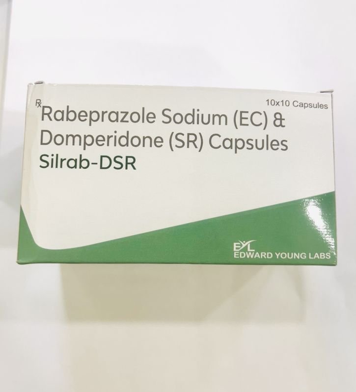 Silrab DSR Rabeprazole Sodium EC Domperidone Capsules