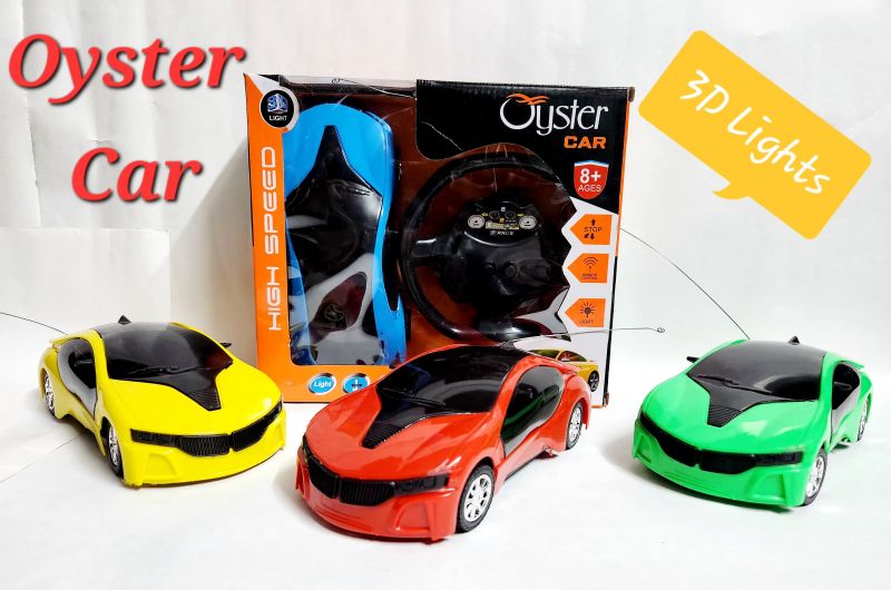 Oyster 3D Lights Remote Control Car Toy