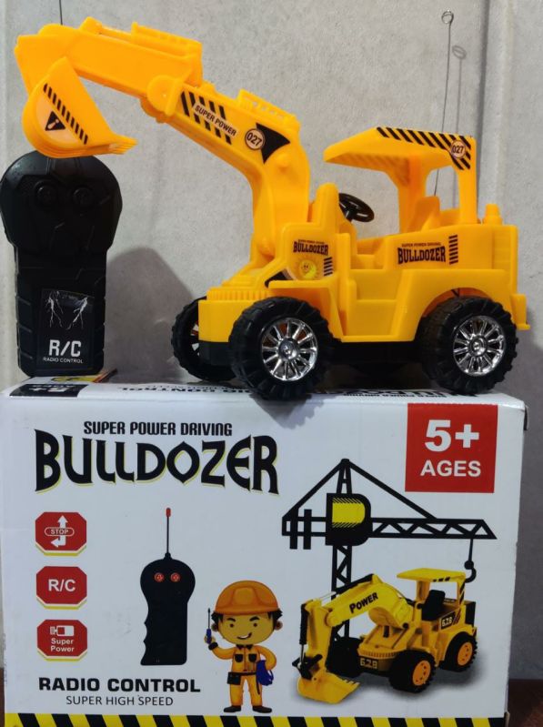 Plastic Remote Control Bulldozer Toy