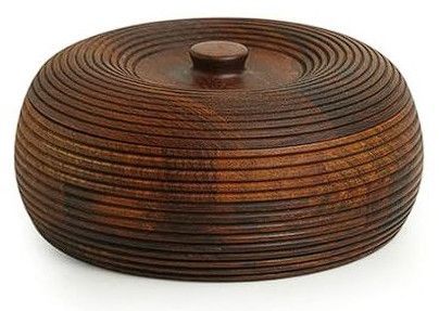 8.3 Inch Wooden Handmade Chapati Box