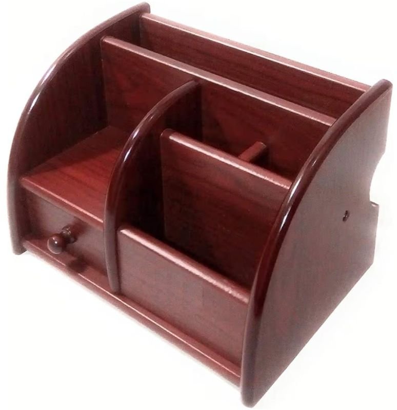 Sheesham Wood Desk Organizer