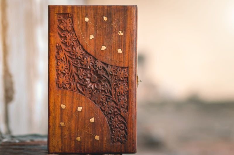 Sheesham Wood Jewellery Box