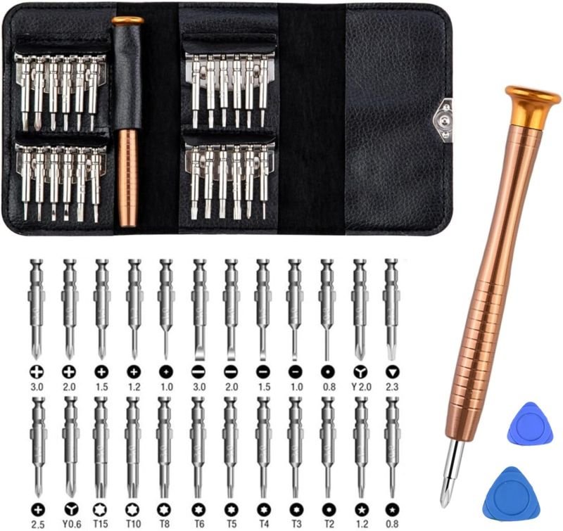 Themisto Multi-Pocket 27-in-1 Precision Screwdriver Set