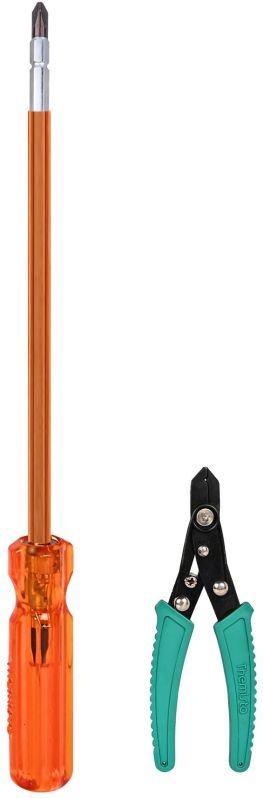 Themisto TH-T19 10 Inch CRV Hex Screwdriver with Stripper