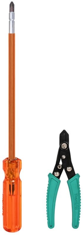 Themisto TH-T21 8 Inch CRV Hex Screwdriver with Stripper