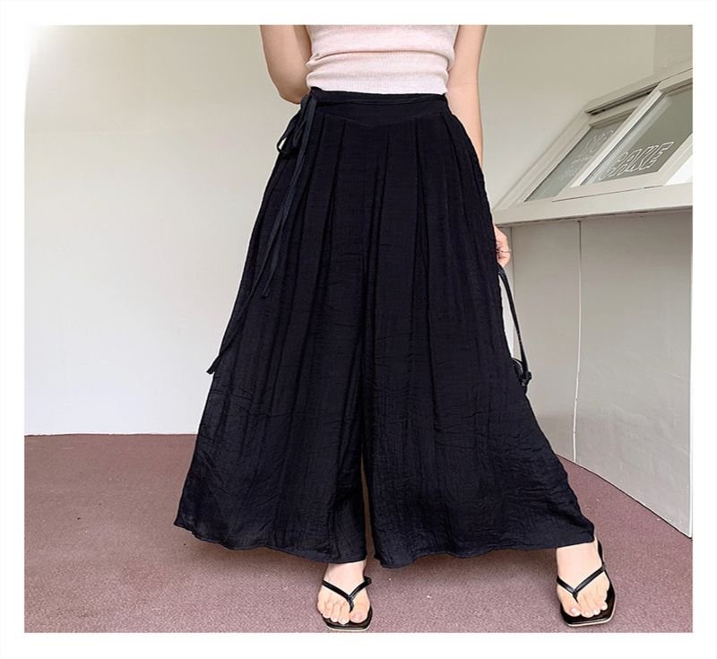 Ladies High Waist Wide Leg Palazzo Pant
