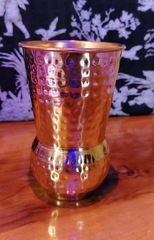 Pure Copper Hammered Glasses