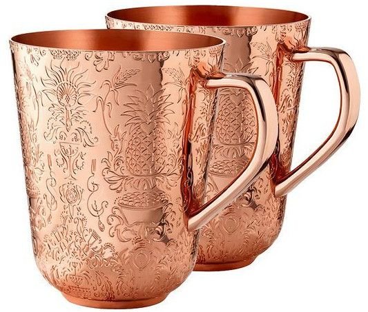 Hammered Pure Copper Mule Mug