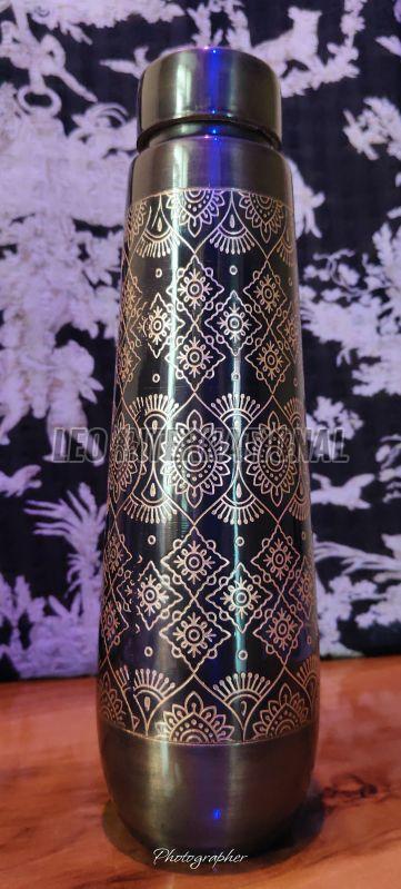 Leak Proof Printed Pure Copper Water Bottle
