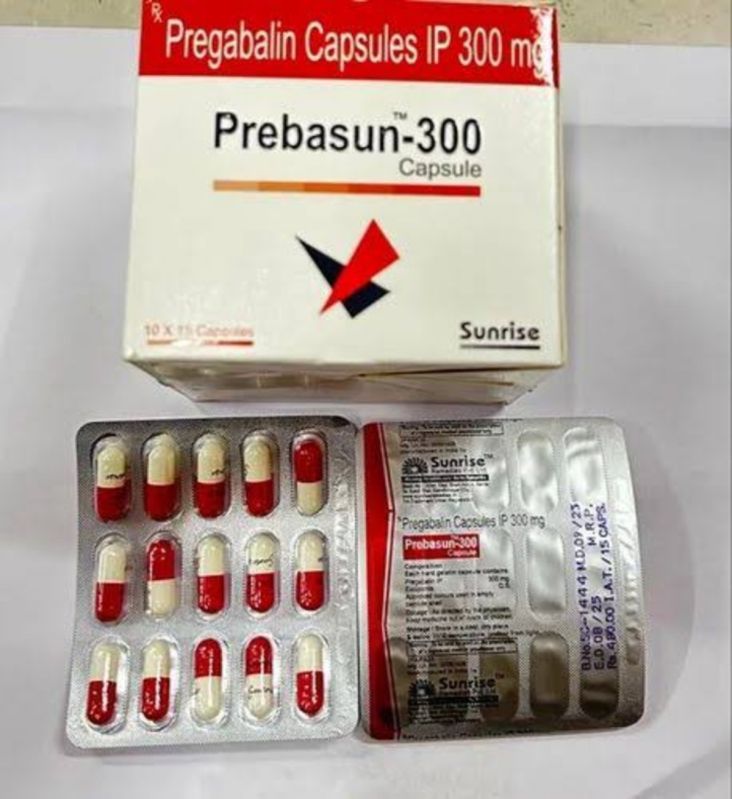 Prebasun 300mg Pregabalin Capsules