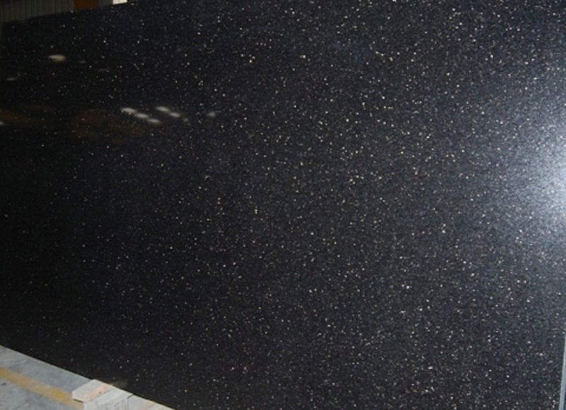 Black Galaxy Granite Slab