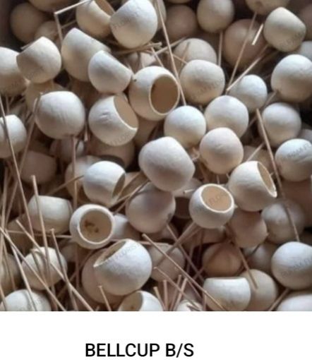 Bell Cup Wooden Beads