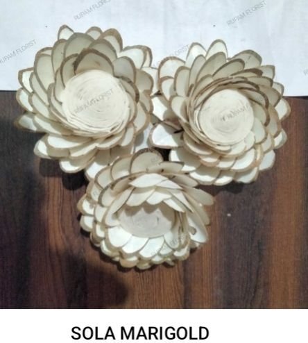Marigold Sola Wood Flowers