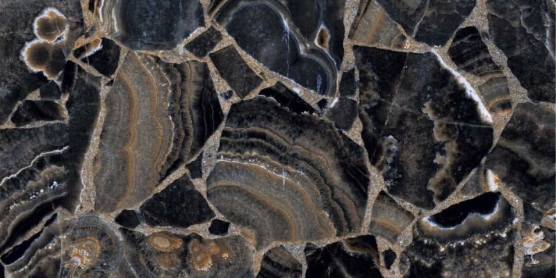 Black Stone Porcelain Tiles