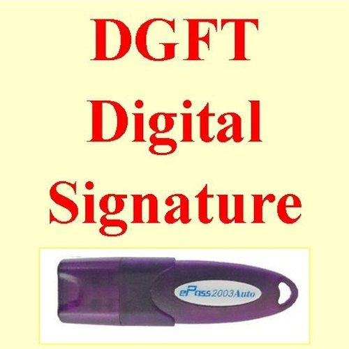 Dgft Digital Signature Certificate Service