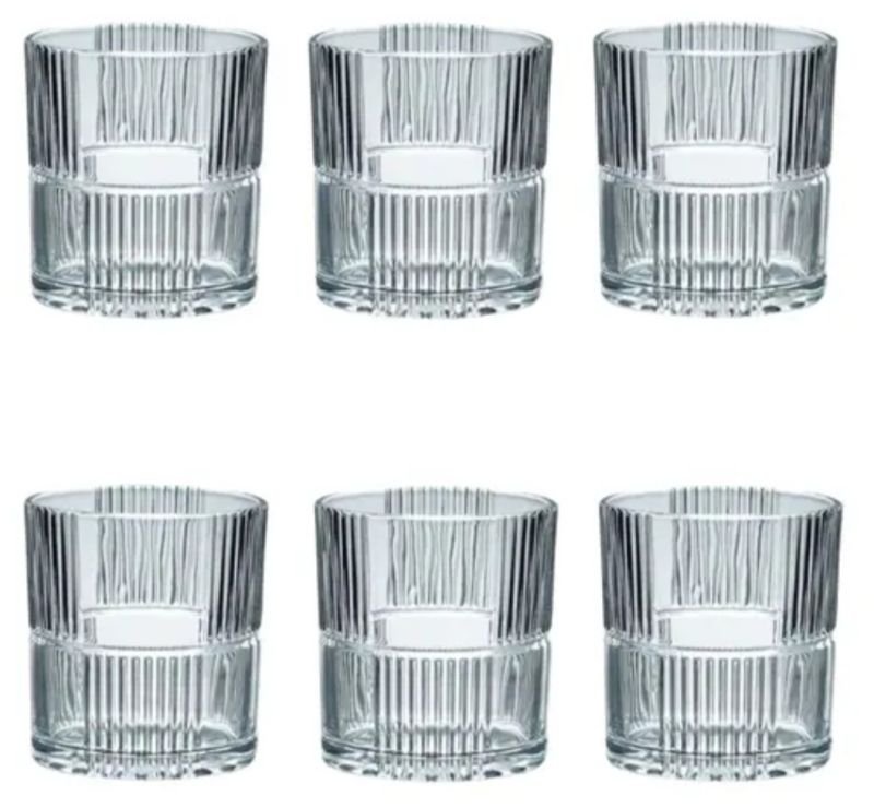 Premium Transparent Drinking Glass Set