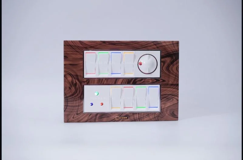 12 Modular Glass Switch Plate