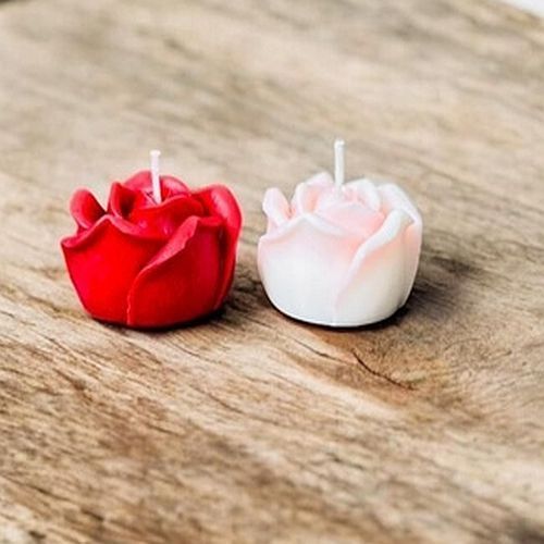Rose Shape Scented Candle