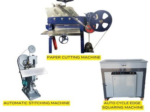 Semi Automatic Notebook Making Machine