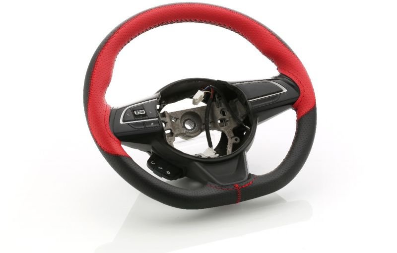 customised synthetic leather car steering cover