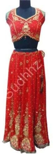 Designer Red Lehenga Choli