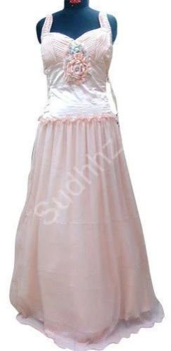 Ladies Light Pink Party Wear Gown