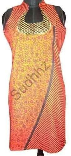 Ladies Sleeveless Cotton Tunic Top