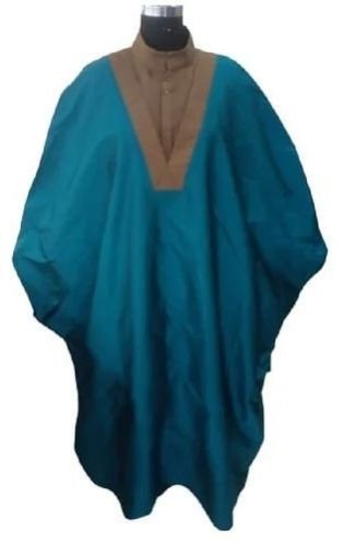 Mens Navy Blue Arabic Kandura Set