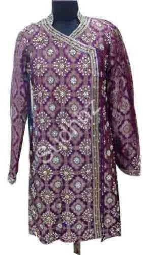Mens Pink Wedding Sherwani