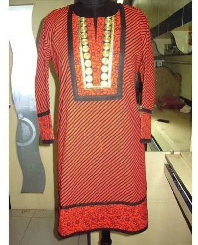 Party Wear Ladies Cotton Tunic