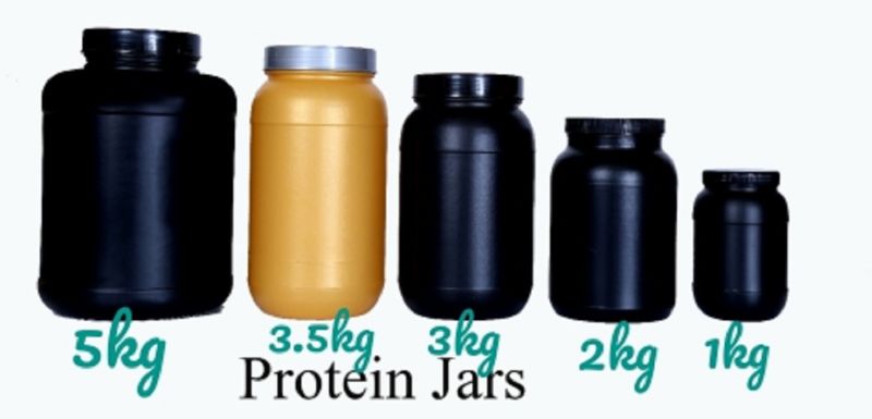 HDPE Protein Jar