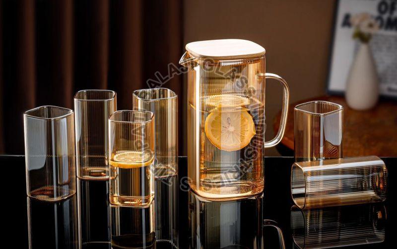 Glass Lemon Set