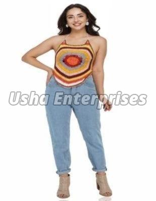 Ladies Flowered Multicolor Top