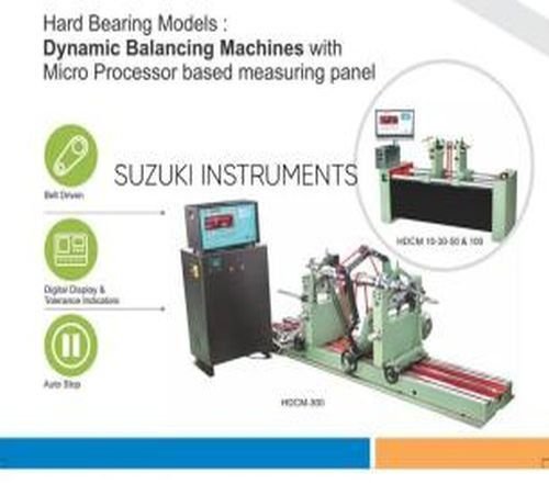 HDCM Belt Driven Horizontal Balancing Machines