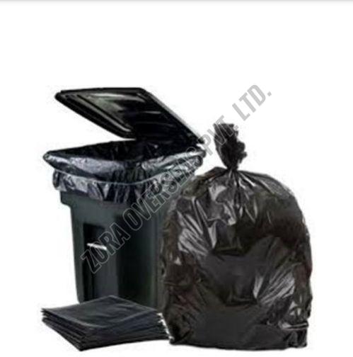 Black HDPE Garbage Bag