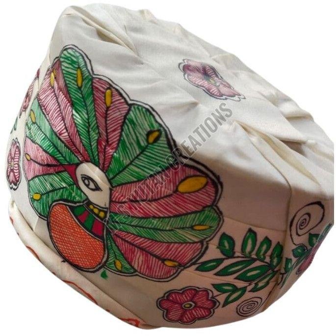 Multicolor Handmade Madhubani Painting Pag