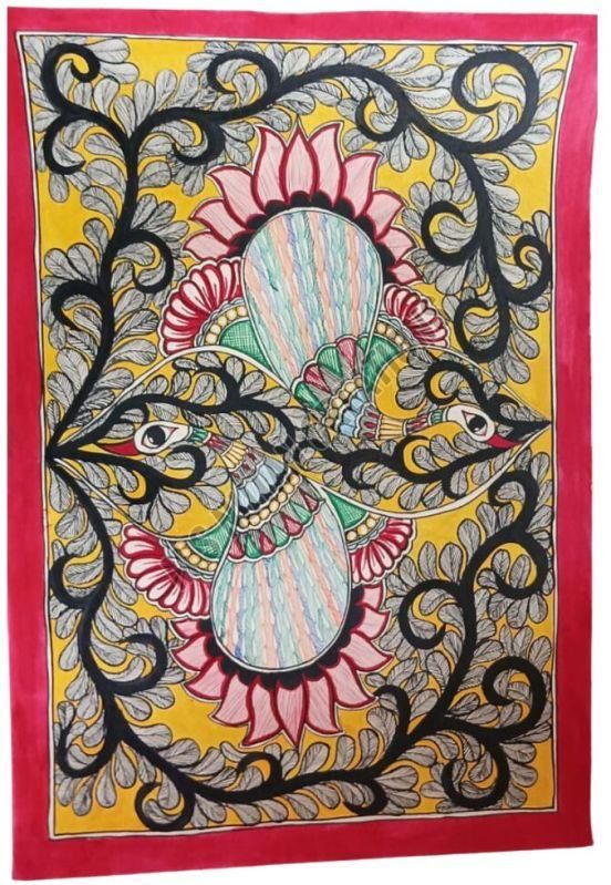 Mithila Painting For Room Decoration