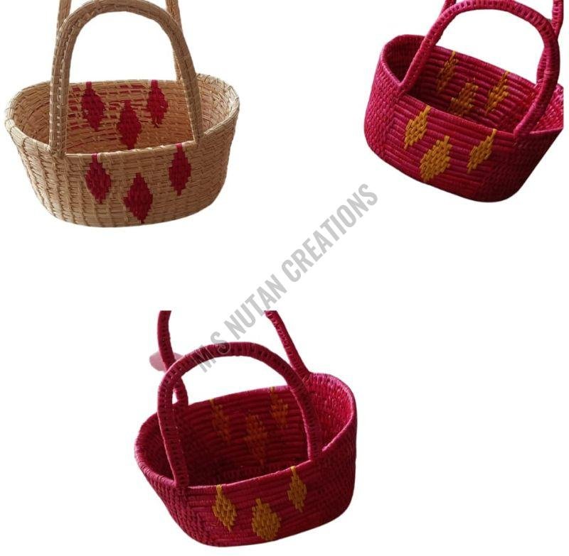 Bamboo Sea Grass Basket