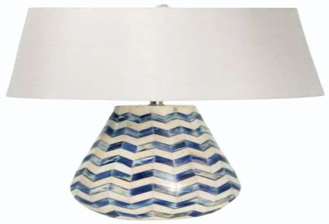 Bone Inlay Table Lamps
