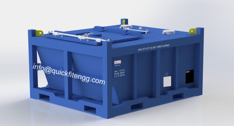 Offshore Drill Mud Cutting Skip 10T