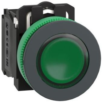 Harmony XB5 Plastic Illuminated Ring for Emergency Stop