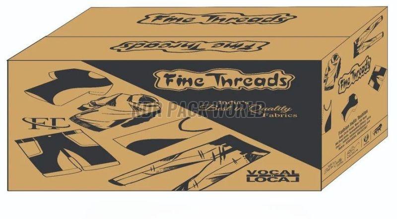 Printed Garment Packaging Box