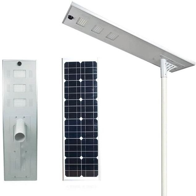80W Solar Integrated Street Light